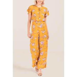 🍉 5 for $25 Sale! 🍉 
FRENCHIE FLORAL JUMPSUIT